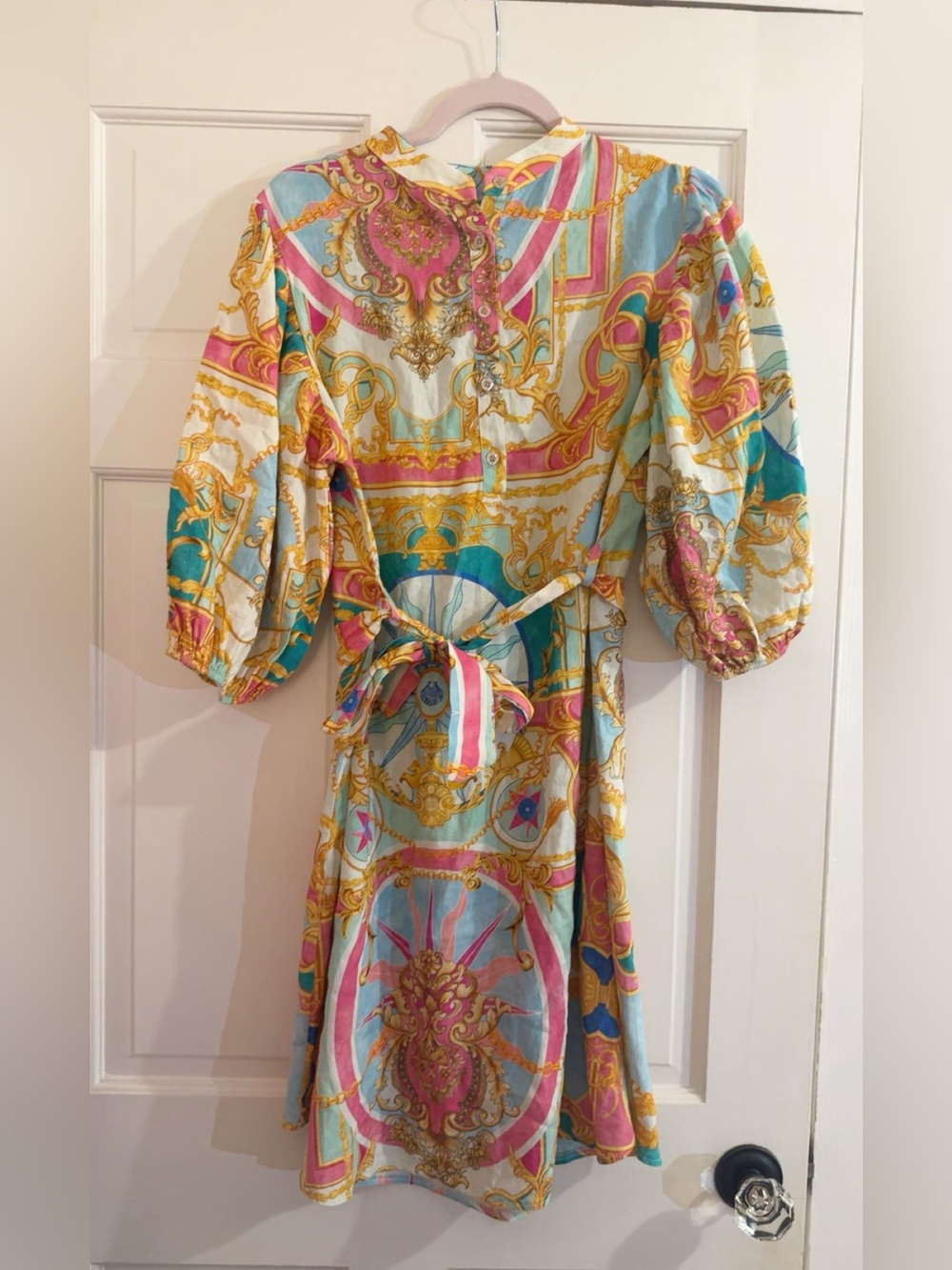 La Ragazze Italy linen dress! ⚓️🩵🌷 - Picture 3 of 11